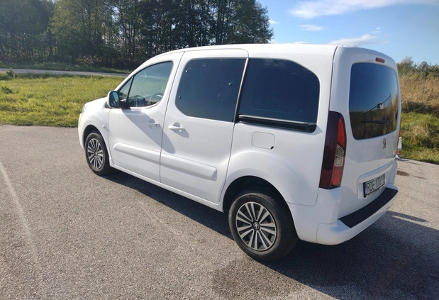 Peugeot Partner cena 24900 przebieg: 202452, rok produkcji 2014 z Dębica małe 79